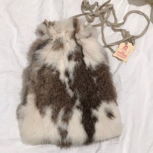 Real Fur Crossbody Bag
